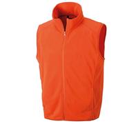 Unisex Chaleco Polar Hombres y Mujeres RESULT Core Micofleece Vellón Cálido
