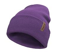 Unisex Damas Tacto Suave Suba o Slouch de Punto Beanie Sombrero Caliente del Sombrero del Invierno lanoso