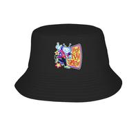 Unisex Deltarune 3 Tenna It is TV Time Sombrero de Pescador Transpirable Gorras de Verano Casual Vacaciones Gorras Hawaii Graphic Sunscreen Hat Birthday Hat