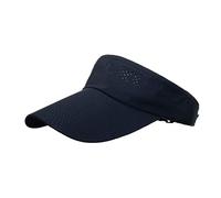 Unisex Deportiva Transpirable para Montañismo Playa Béisbol Hip Hop Estilo Casual Moderno (Navy, One Size)