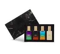 Unisex Eau de Parfum Gift Set 4 x 20ml | Fragrance Collection for Men & Women | Bergamot, Vanilla, Cedar & Sandalwood