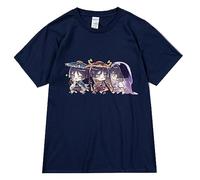 Unisex Genshin Impact Wanderer T Shirt Balladeer Cosplay Costume Anime 3D Printed Top Tees para Hombres Mujeres