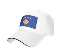 Unisex Gorra De Béisbol Bandera De Kosovo Gorra Trucker Secado Rápido Snapback Cap Ajustable Gorras Hip Hop para Aire Libre Verano Golf