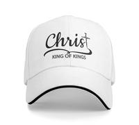 Unisex Gorra De Béisbol Jesucristo Cristianismo Redimido Cruz Clavos Gorras Hip Hop Protección UV Sombrero Suave Snapback Cap para Tenis Aire Libre Deporte