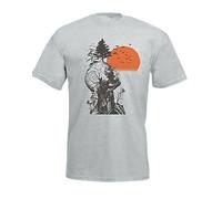 Unisex Grey Hangover Alan Human Tree T-Shirt Shirt Junk Food Movie Movies