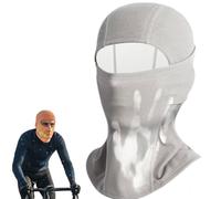 Unisex Heat Reactive Balaclava,Temperature Sensitive Color Change Ski Mask,Winter Windproof Thermal Full Face Head Wrap (Gray)