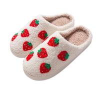 Unisex Hombres y Mujeres Dibujos Animados Lindos Y Acogedores Planos de Espuma de Memoria Hogar Mocasines Abiertos Cálidos Con Forro De Pelaje, Zapatillas Exquisitas Slides Interior Abierto Slippers