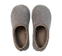 Unisex Hombres y Mujeres Retro Espuma de memoria Cómodo Suave Mullido Ligero Cosy Oveja Oveja Ocio Calcetín Antideslizante Slides Transpirable Moda Zapatillas de felpa, Gy1., 41 EU