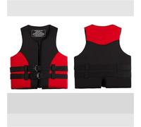 Unisex Kayak Vest for Adults and Youth, Breathable Swim Aid Vest, Adjustable Safety Buoyancy for Swimming, Boating, Kayaking, Fishing, Surfing, Sailing, Canoeing and Water Sports(Red,XL)