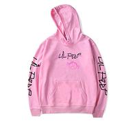 Unisex Lil_Peep Zip Up Street Hip Hop tamaño Suelto Hoodies Jumper Pullover Sweatshirt Long Sleeve Sweaters