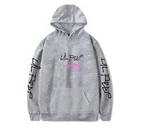 Unisex Lil_Peep Zip Up Street Hip Hop tamaño Suelto Hoodies Jumper Pullover Sweatshirt Long Sleeve Sweaters