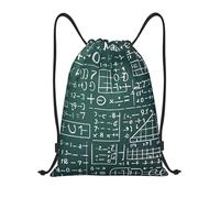Unisex Mochila Cuerda Fórmula matemática para Imprimir Manera Bolsa de Cordón para Hombre Playa Yoga 36X42cm