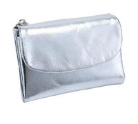 Unisex Pebble Leather Wallet - Exquisite Small Wallet Women, Genuine Pebble Soft Leather Wallets, Multiple Compartments for Coins and Cards
