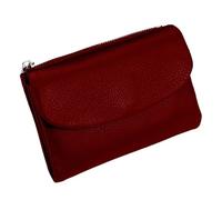Unisex Pebble Leather Wallet, Small Wallets for Women, Genuine Leather Wallet for Women Short Genuine for Coins and Cards (A-21)