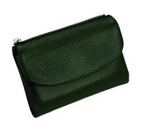 Unisex Pebble Leather Wallet, Small Wallets for Women, Genuine Leather Wallet for Women Short Genuine for Coins and Cards (A-16)