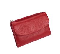 Unisex Pebble Leather Wallet, Small Wallets for Women, Genuine Leather Wallet for Women Short Genuine for Coins and Cards (A-5)