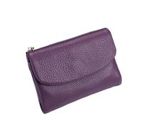 Unisex Pebble Leather Wallet, Small Wallets for Women, Genuine Leather Wallet for Women Short Genuine for Coins and Cards (A-3)