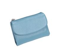 Unisex Pebble Leather Wallet, Small Wallets for Women, Genuine Leather Wallet for Women Short Genuine for Coins and Cards (A-2)