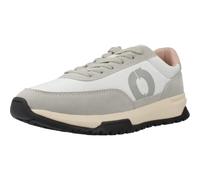 Unisex Retro Running Sneakers, Gray and White, Suede and Nylon, Casual Athletic Shoes (Gris, Sistema Tallas Calzado EU, Adulto, Números, Mediano, 37)