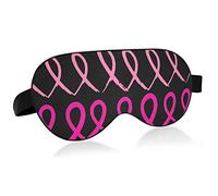 Unisex Sleep Eye Mask Cáncer de mama Pink Night Sleeping Mask Cómodo Eye Sleep Shade Cover