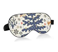 Unisex Sleep Eye Mask Christmas Cute owl Fox Night Sleeping Mask Cómodo Eye Sleep Shade Cover