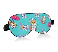 Unisex Sleep Eye Mask Cute Shiba Inu Night Sleeping Mask Cómodo Eye Sleep Shade Cover