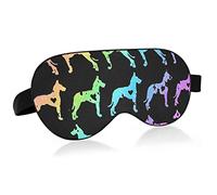 Unisex Sleep Eye Mask Great dane Heart Love Night Sleeping Mask Cómodo Eye Sleep Shade Cover