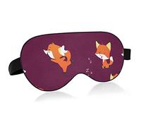 Unisex Sleep Eye Mask Kawaii Cute Fox Funny Cartoon Night Sleeping Mask Cómodo Eye Sleep Shade Cover