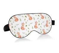 Unisex Sleep Eye Mask Kawaii Cute Fox Night Sleeping Mask Cómodo Eye Sleep Shade Cover