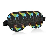 Unisex Sleep Eye Mask Oh Deer im Queer Funny Gay Pride Night Sleeping Mask Cómodo Eye Sleep Shade Cover
