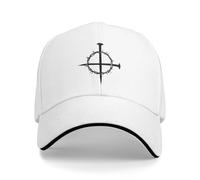 Unisex Snapback Cap Jesús Me Salvó La Vida. Cristianismo. Fe Religiosa. Gorra Trucker Ajustable Sombrero Transpirable Gorras Hip Hop para Tenis Senderismo Deporte