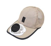 Unisex Solar Fan Hat - Outdoor Solar Powered Baseball Cap | 3-Speed Cooler