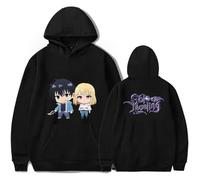 Unisex Solo Leveling Merch Sung Jin-Woo Sudadera con Capucha Manga Larga Sweatshirt Cosplay Hoodies