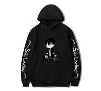 Unisex Solo Leveling Merch Sung Jin-Woo Sudadera con Capucha Manga Larga Sweatshirt Cosplay Hoodies