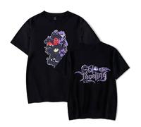 Unisex Solo Leveling Merch Sung Jin-Woo T-Shirt Cosplay Camiseta Hombre Mujer Casual Short Sleeve Shirt