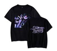 Unisex Solo Leveling Merch Sung Jin-Woo T-Shirt Cosplay Camiseta Hombre Mujer Casual Short Sleeve Shirt