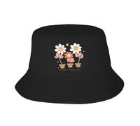 Unisex Sombrero De Sol Arte Floral Probablemente Leyendo Obscenidad Negra 8 Bucket Hat Rápido Secado Sombrero De Pescador Grande Gorro Pescador para Ciclismo Excursionismo Viaje