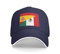 Unisex Sombrero Español España Michoacán México Bandera Mexicana Gorras Hip Hop Casual Gorra Trucker Clásico Gorra De Béisbol para Deporte Running Aire Libre