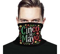 Unisex Sombreros Celebración del Cinco De Mayo Bandana Secado Rápido Bufanda Facial Respirable Calentador De Cuello para Yoga Cámping Correr