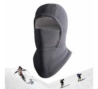 Unisex Windproof & Warm Balaclavas,Thickened One-Piece Winter Hood Face Mask,Neck and Ear Warmer,For Outdoor Activities (FR/ES, Letras, Talla única, Gris 1)