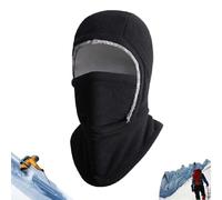 Unisex Windproof & Warm Balaclavas,Winter Warmth 3-in-1 Hat Face Mask,One-Piece Hood Face Covers Neck Warmer Ear Protection (Black)