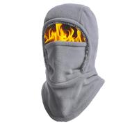 Unisex Winter Warm Neck Mask Ear Protection One Piece Hat, Unisex Windproof & Warm Balaclava, Cold Weather Protection and Skiing (Gray)