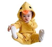 Unisexo Mono De Bebé Recién Nacido Franela Encapuchada Mameluco Niños 70-120 Meses Animal Hallowen Partidos Fraces
