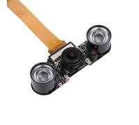 Unistorm Raspberry Pi Zero Cámara ojo de pez gran angular 5MP 1080p Módulo de cámara de visión nocturna para Raspberry Pi Zero W