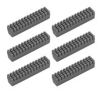 UniTak3D 6 PCS A1 Mini Boquilla Cepillo de Silicona Cepillo Térmico Limpia Nozzle Herramienta de Limpieza SOLO Compatible with Bambu Lab A1 Mini 3D Impresora 3D(No para A1)