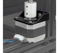 UniTak3D Eje Z Montaje Stepper Soporte Ender 3 Nema 17 Motor Placa en L Aleación de aluminio para Ender 3 S1,Ender 3 V2/Neo,Ender 3 Pro,Ender 3/Neo,CR10 Smart Pro,CR10S Pro V2 Impresoras 3D