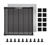 UniTak3D Nido de Abeja Láser Cama 500x500mm Compatible with XTool D1/D1 Pro/S9/S10/S30 Pro/RAY5 Engraver Honeycomb Láser o Máquina de Grabado Láser Placa de Aluminio Working Area 460x460mm