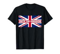 Unite The Kingdom British Pride Free Speech Flag tee Camiseta