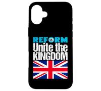 Unite The Kingdom - Reform UK - Patriotic Hope for Britain Carcasa para iPhone 16 Plus