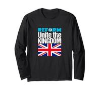 Unite The Kingdom - Reform UK - Patriotic Hope for Britain Manga Larga